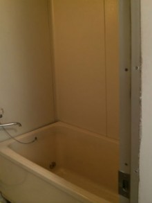 サイズアップした浴室でゆったりとくつろげるバスタイムを施工後イメージ１