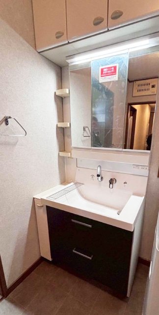 シックで落ち着いた洗面空間イメージ