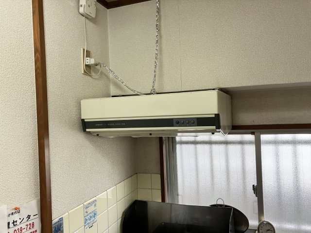 お手入れラクラク！汚れがつきにくいレンジフード施工後イメージ１