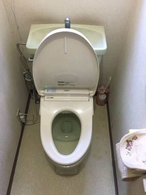 『レストパル』の別置き手洗器で快適なトイレ空間に施工後イメージ１