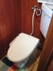 隅付きタンクのトイレから組み合わせ便器に施工後イメージ１
