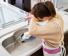 家事の負担が軽減【イメージ図】